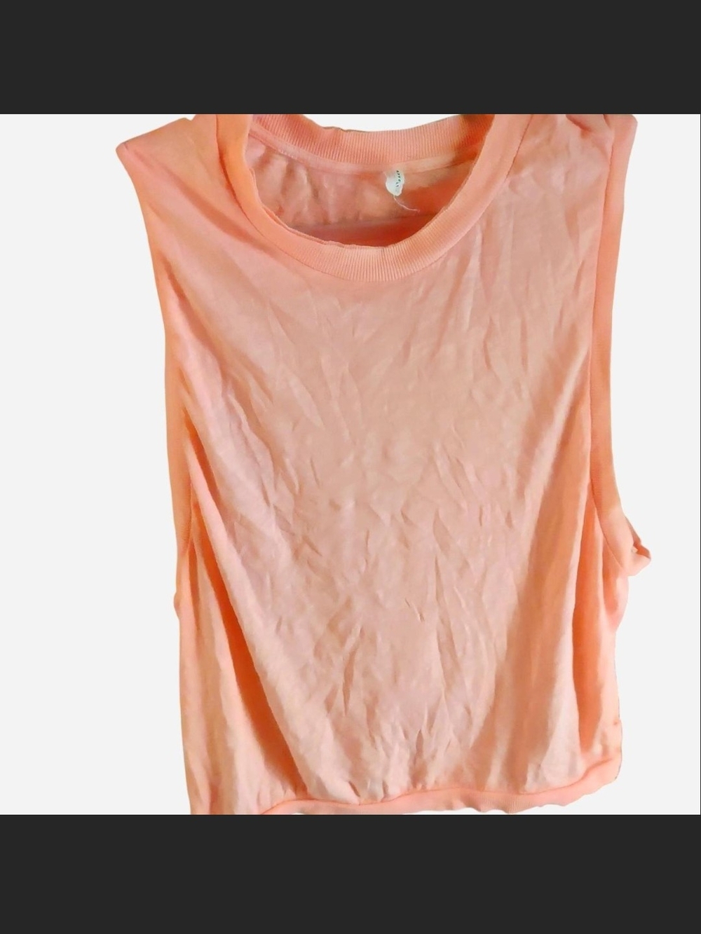 FP Movement by Free People Peach Sleeveless Muscle Tank